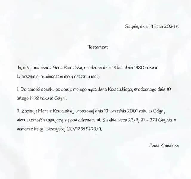 Jak napisać testament u notariusza, aby uniknąć problemów po śmierci